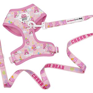 Sassy Woof Care Bears Cheer Bear Dog Harness & Leash, X-Large: 24 to 35-in chest
