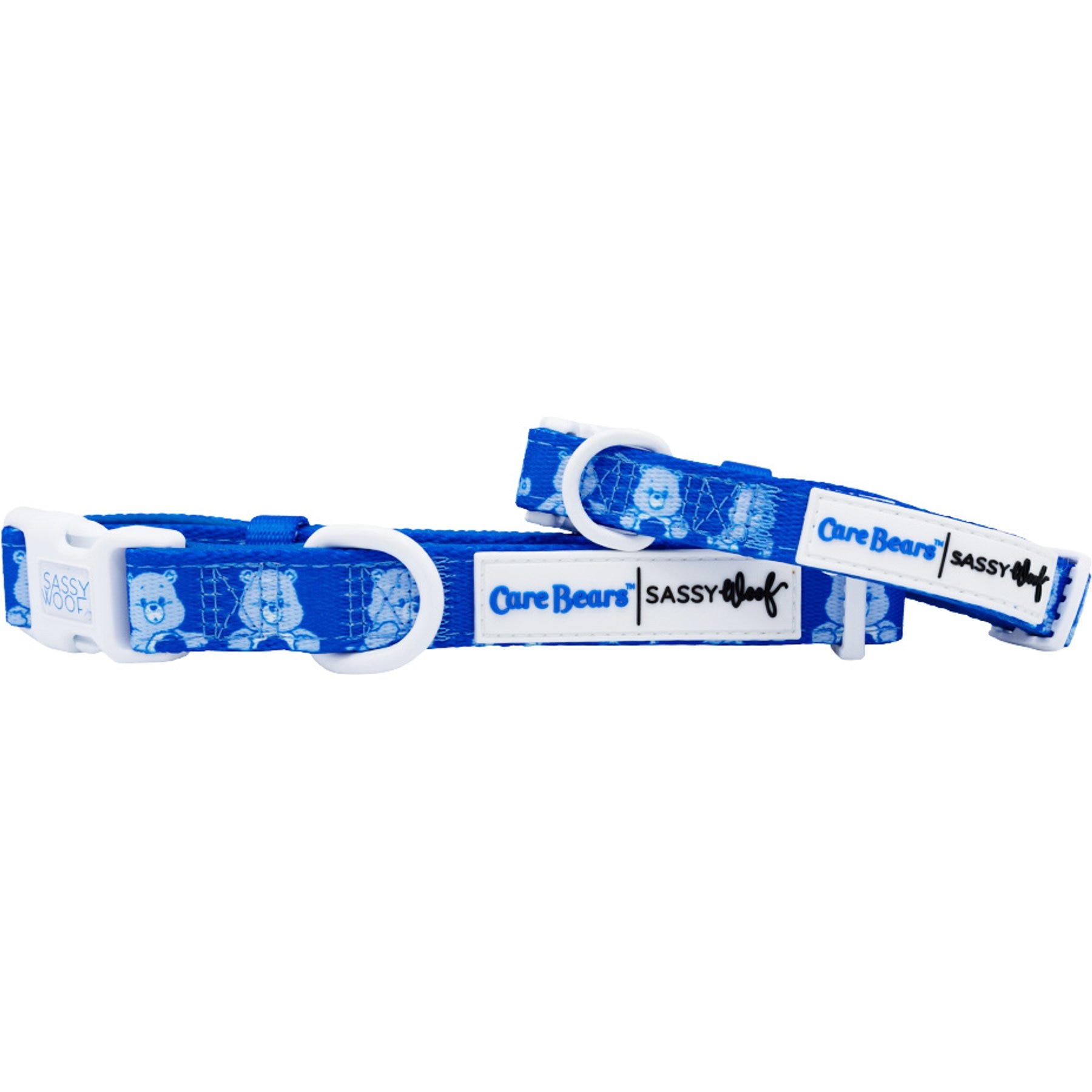 Sassy Woof Care Bears Grumpy Bear Dog Collar, Large: 26-in neck, 1-in wide