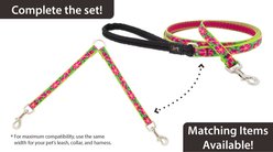 LupinePet Nature Inspired Original Design Rose Garden Dog Leash Coupler, 18-in long, 1/2-in wide slide 2 of 7