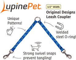 LupinePet Popular Picks Original Design Dapper Dog Leash Coupler, 18-in long, 1/2-in wide slide 2 of 7