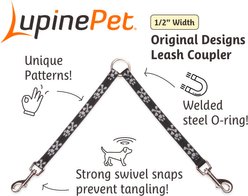 LupinePet Popular Picks Original Design Bling Bonz Dog Leash Coupler, 18-in long, 1/2-in wide slide 2 of 7