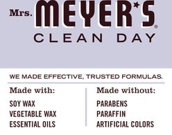 Mrs. Meyer's Clean Day Soy Candle, Lavender Scented, 7.2-oz slide 2 of 5