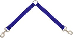 LupinePet Waterproof BioThane Dog Leash Coupler, True Blue, 24-in long, 1-in wide