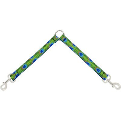 LupinePet LupinePet Nature Inspired Original Design Tail Feathers Dog Leash Coupler, 24-in long, 1-in wide