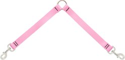 LupinePet Basic Solid Dog Leash Coupler, Pink, 24-in long, 1-in wide