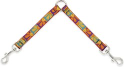 LupinePet Nature Inspired Original Design Crazy Daisy Dog Leash Coupler, 24-in long, 3/4-in wide
