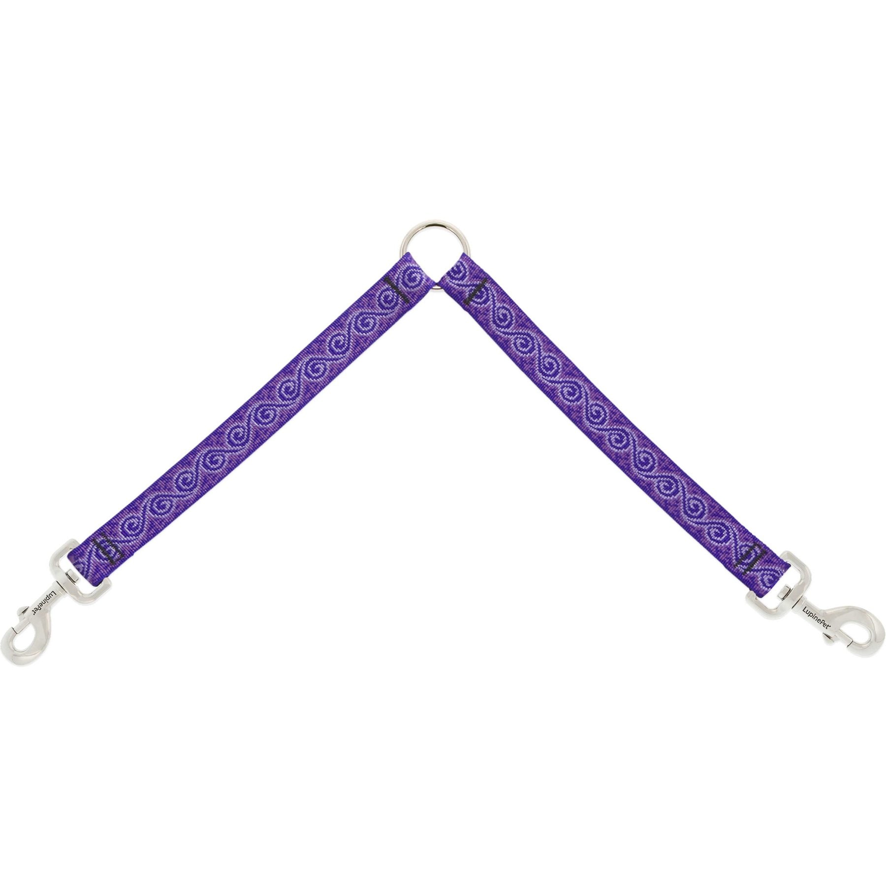 LupinePet Popular Picks Original Design Jelly Roll Dog Leash Coupler, 24-in long, 1-in wide