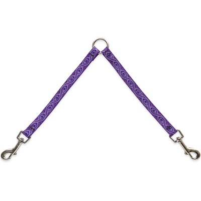 LupinePet LupinePet Popular Picks Original Design Jelly Roll Dog Leash Coupler, 18-in long, 1/2-in wide