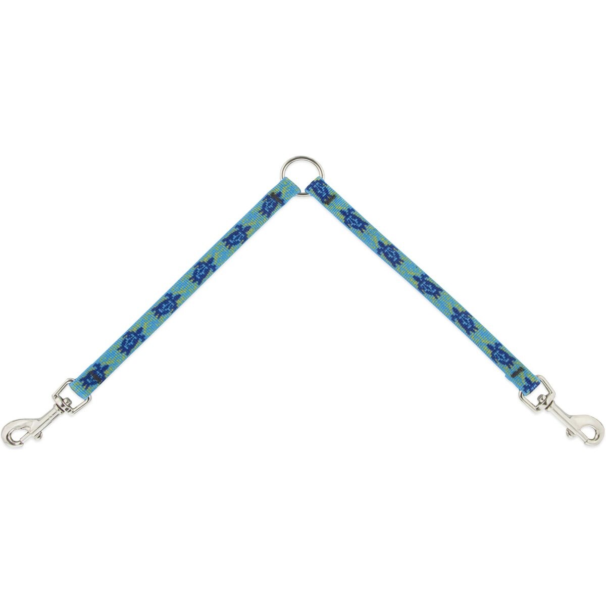 LupinePet Nature Inspired Original Design Turtle Reef Dog Leash Coupler, 18-in long, 1/2-in wide