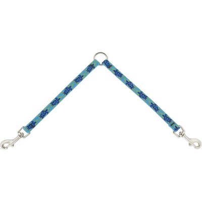 LupinePet LupinePet Nature Inspired Original Design Turtle Reef Dog Leash Coupler, 18-in long, 1/2-in wide