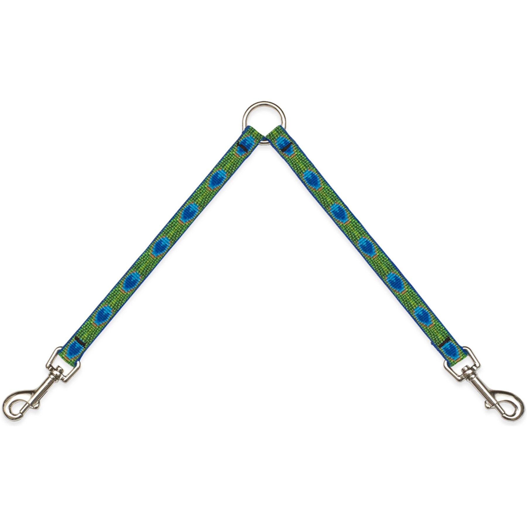 LupinePet Nature Inspired Original Design Tail Feathers Dog Leash Coupler, 18-in long, 1/2-in wide