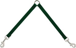 LupinePet Basic Solid Dog Leash Coupler, Green, 18-in long, 1/2-in wide