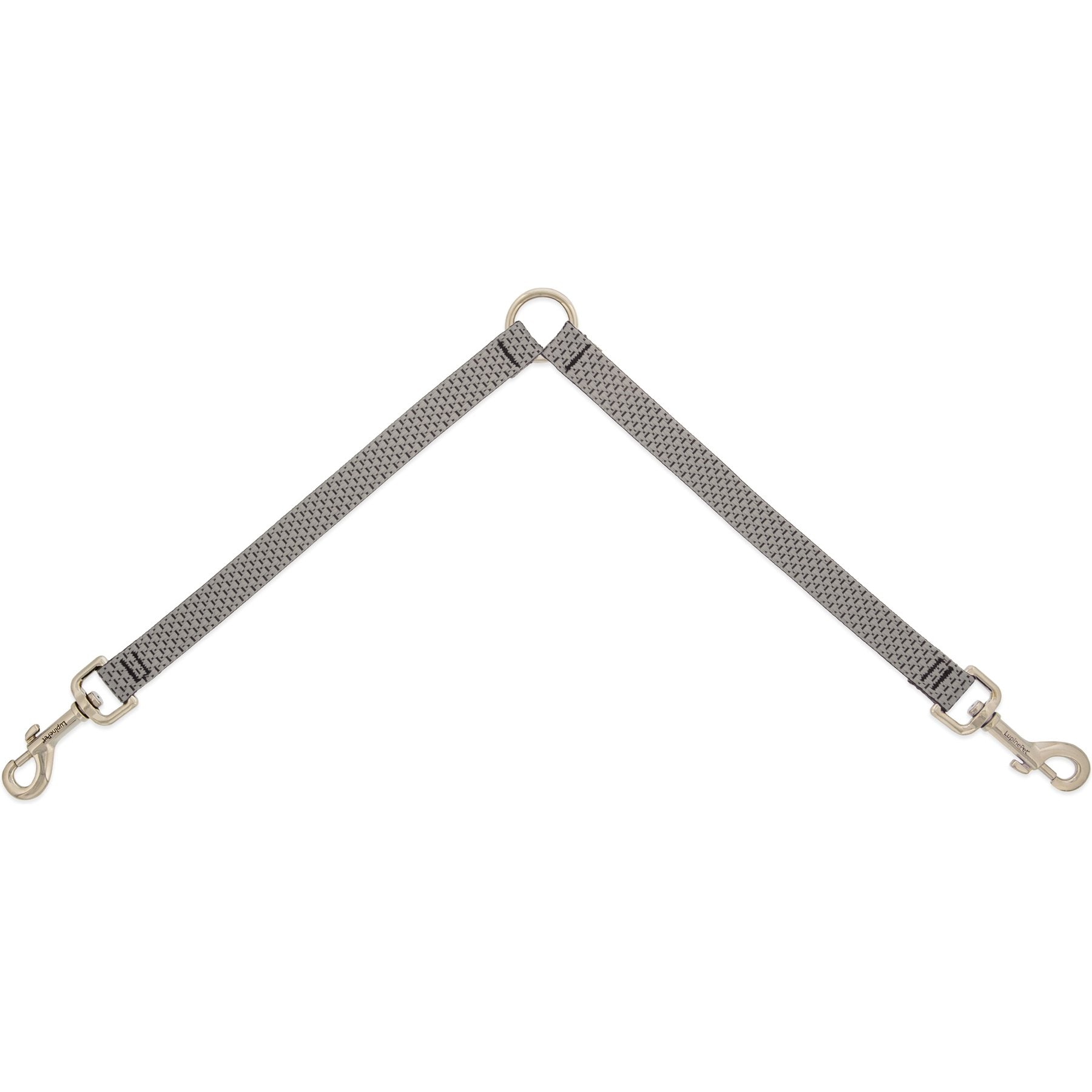 LupinePet LupinePet ECO Recycled Dog Leash Coupler, Granite, 24-in long, 3/4-in wide