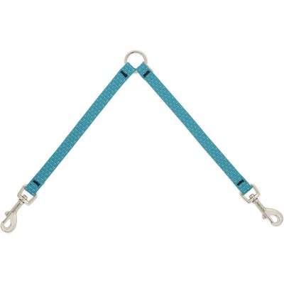 LupinePet LupinePet ECO Recycled Dog Leash Coupler, Tropical Sea, 18-in long, 1/2-in wide