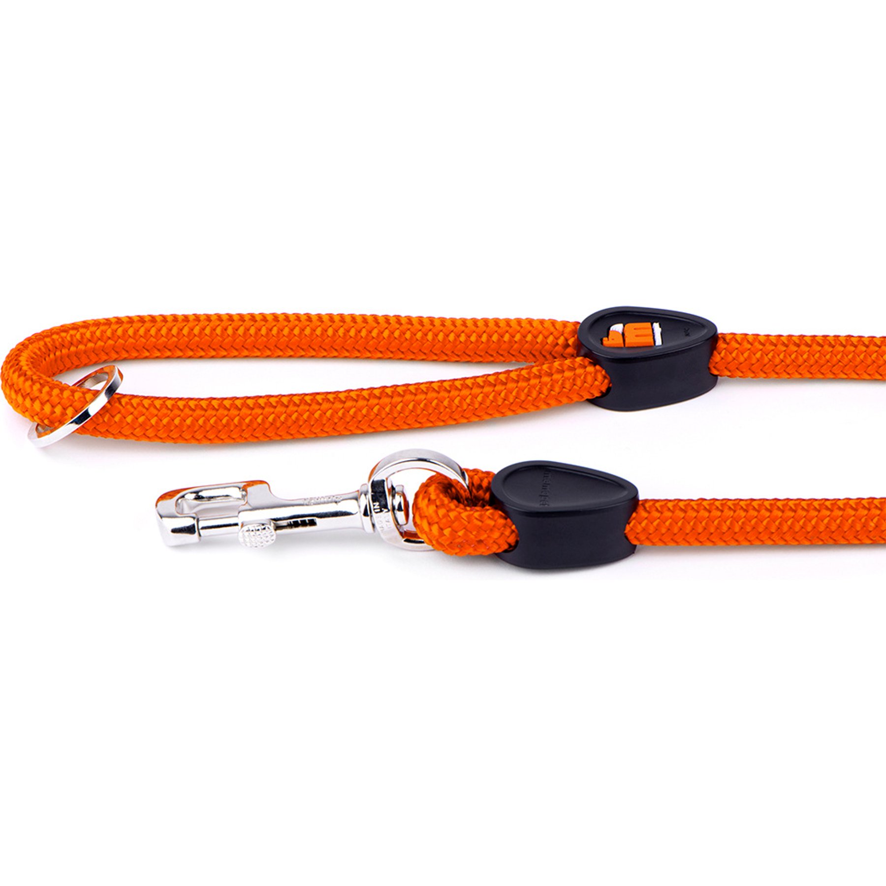 myfamily Memopet Rope Dog Leash, Orange, 4-ft long, 1/3-in wide