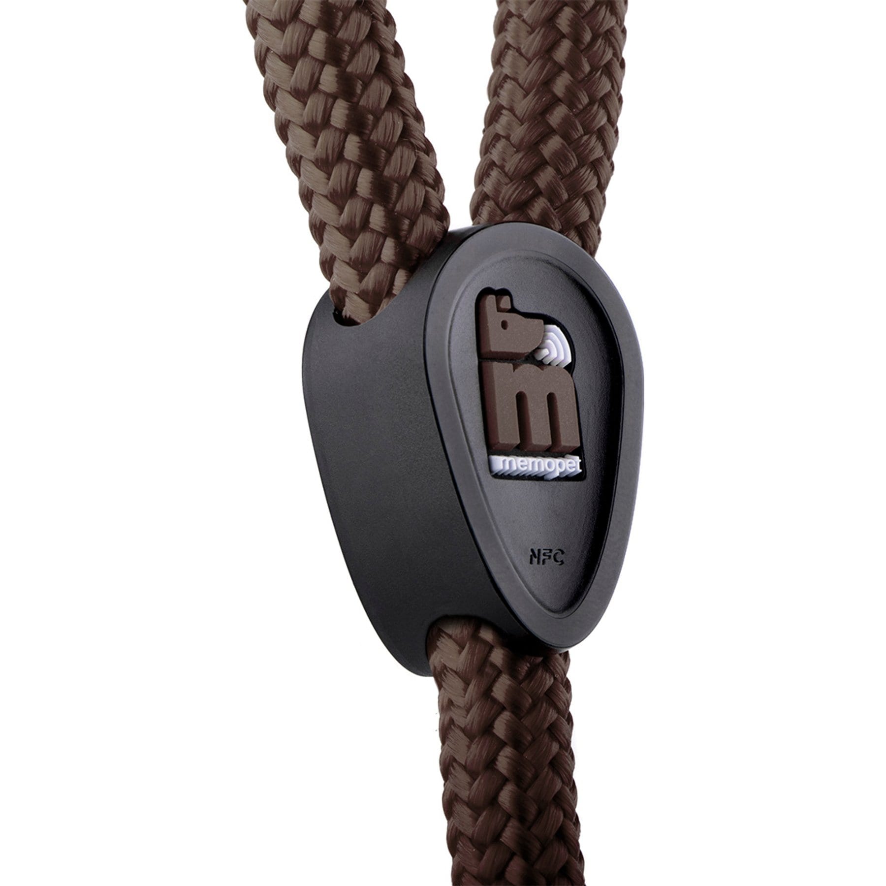 myfamily Memopet Rope Dog Leash, Brown, 6-ft long, 1/3-in wide