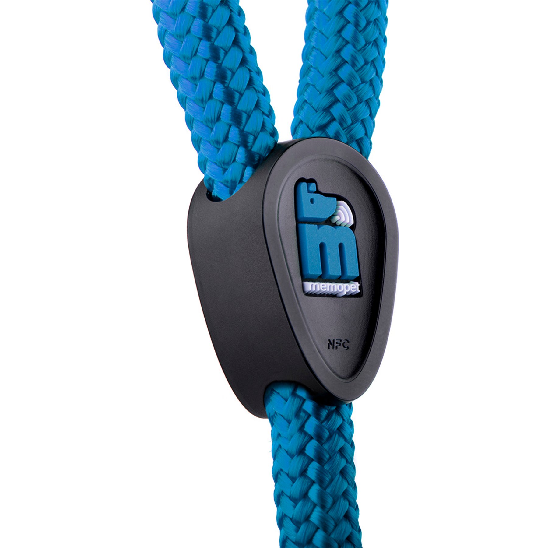 myfamily Memopet Rope Dog Leash, Blue, 6-ft long, 1/3-in wide