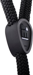 myfamily Memopet Rope Dog Leash, Black, 4-ft long, 1/2-in wide