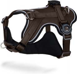 myfamily Memopet H Dog Harness, Brown, X-Small: 13 to 17.3-in chest