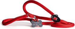 myfamily Memopet No Pull Dog Leash, Red, 3.5-ft long, 1/2-in wide