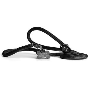 myfamily Memopet No Pull Dog Leash, Black, 3.5-ft long, 1/3-in wide