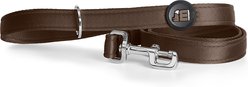 myfamily Memopet Flat Dog Leash, Brown, 6-ft long, 1/2-in wide