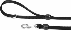 myfamily Memopet Flat Dog Leash, Black, 6-ft long, 1/2-in wide slide 2 of 2
