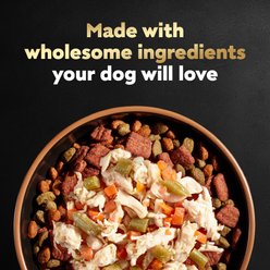 Cesar Wholesome Meals Chicken, Carrots, Barley & Green Beans Recipe Wet Dog Food, 17.6-oz pouch slide 2 of 9