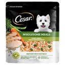 Cesar Wholesome Meals Chicken, Carrots, Barley & Green Beans Recipe Wet Dog Food, 17.6-oz pouch