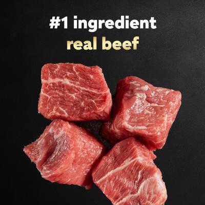 Show full view: Cesar Wholesome Meals Beef, Chicken, Carrots, Barley & Green Beans Recipe Wet Dog Food, 17.6-oz pouch slide 6 of 10