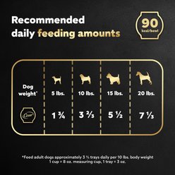 Cesar Wholesome Bowls Chicken Recipe Small Breed Adult Wet Dog Food, 3-oz tray, case of 10 slide 2 of 9