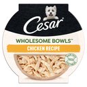 Cesar Wholesome Bowls Chicken Recipe Small Breed Adult Wet Dog Food, 3-oz tray, case of 10