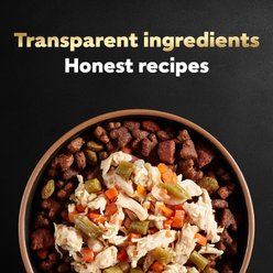 Cesar Simply Crafted Chicken, Duck, Purple Potatoes, Pumpkin, Green Beans & Brown Rice Adult Wet Dog Food Meal Topper, 1.3-oz tray, case of 10 slide 2 of 9