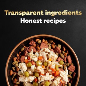 Cesar Simply Crafted Variety Pack Chicken, Carrots, Potatoes & Peas & Chicken, Sweet Potato, Apple, Barley & Spinach Limited-Ingredient Wet Dog Food Topper, 1.3-oz, pack of 8