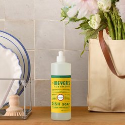 Mrs. Meyer's Clean Day Liquid Dish Soap, Honeysuckle Scented, 16-fl oz bottle slide 2 of 4