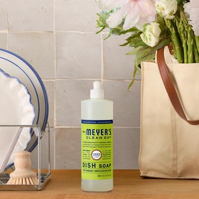 Show full view: Mrs. Meyer's Clean Day Liquid Dish Soap, Lemon Verbena Scented, 16-fl oz bottle slide 3 of 4