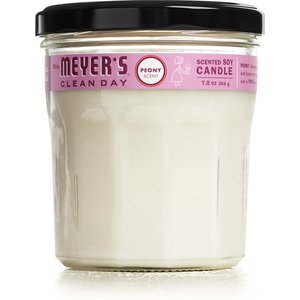 Mrs. Meyer's Clean Day Soy Candle, Peony Scented, 7.2-oz