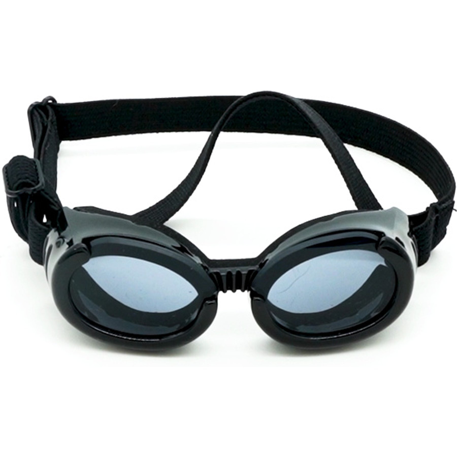 PetSpex Adjustable Strap Dog Sunglasses, Black, X-Small