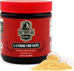 Daybreak Nutrition L-Lysine Chicken Flavored Powder Immune Supplement for Cats, 12-oz jar