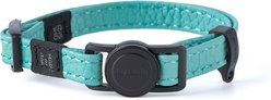 myfamily Firenze Cat Collar, 8 to 12-in neck, 2/5-in wide, Light Green