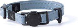 myfamily Firenze Cat Collar, 8 to 12-in neck, 2/5-in wide, Light Blue