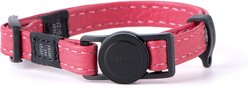 myfamily Firenze Cat Collar, 8 to 12-in neck, 2/5-in wide, Fushia slide 1 of 3