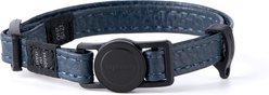 myfamily Firenze Cat Collar, 8 to 12-in neck, 2/5-in wide, Blue