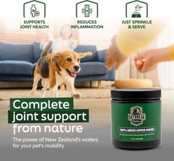 Daybreak Nutrition 100% Pure Green Lipped Mussel Powder Joint Supplement for Dogs & Cats, 5.3-oz jar slide 2 of 9