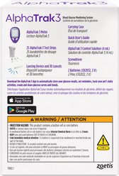 AlphaTRAK 3 Starter Kit Diabetic Blood Glucose Test Kit for Cats, Dogs & Horses slide 2 of 7