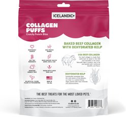 Icelandic+ Beef Collagen Puffs with Kelp Dehyrdrated Dog Treats, 2.5-oz bag slide 2 of 4
