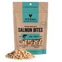 Vital Essentials Salmon Bites Freeze-Dried Dog Treats, 5-oz bag