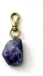 PawStone Amethyst Dog Collar Charm, Medium slide 1 of 4