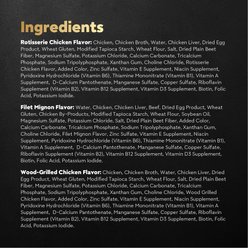 Cesar Variety Pack Filet Mignon, Rotisserie Chicken, & Wood-Grilled Chicken Flavor Filets in Gravy Wet Dog Food, 1.76-oz pouch, case of 40 slide 2 of 9