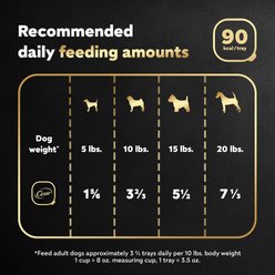 Cesar Classic Loaf in Sauce Grilled Steak & Eggs Flavor Small Breed Adult Wet Dog Food Trays, 3.5-oz, case of 24 slide 2 of 9